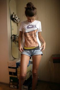She allows herself to